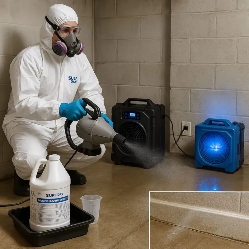 Sanitization and Odor Removal process in Vancleave, MS