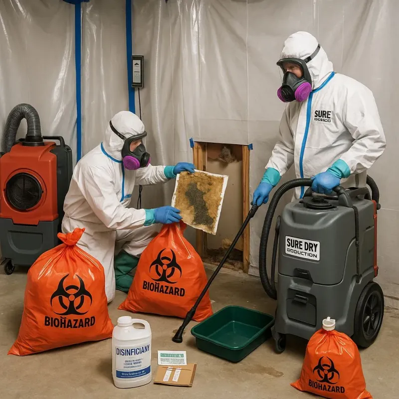 Contaminated Water Handling Protocols process in Vancleave, MS