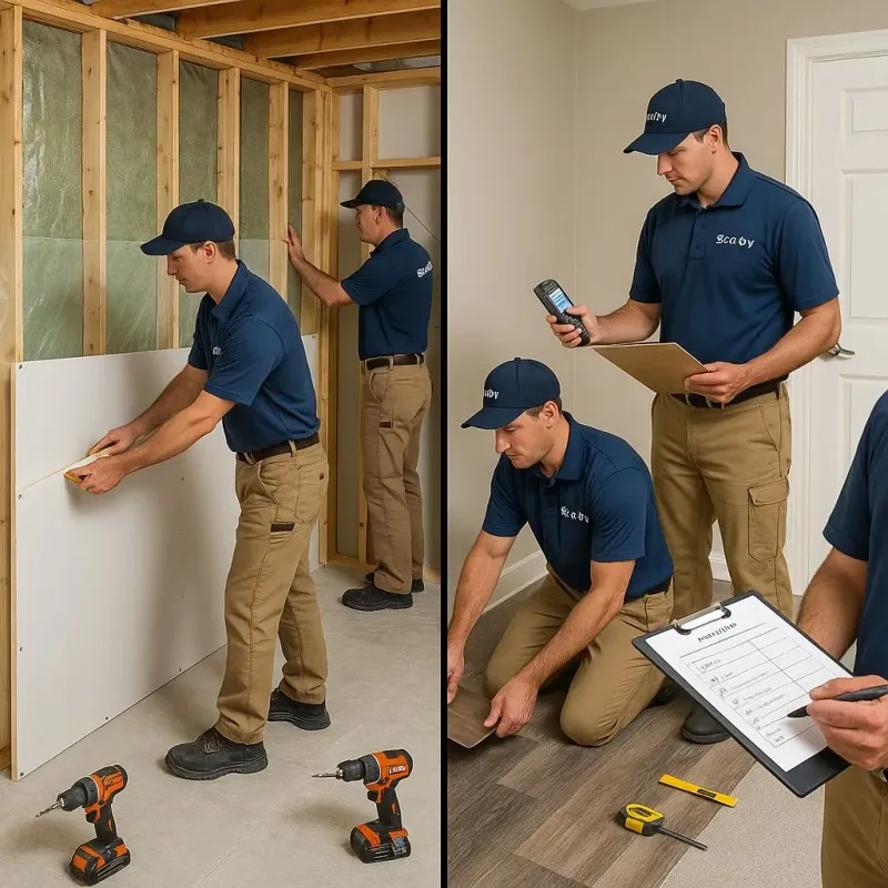 Repairs and Reconstruction process in Vancleave, MS