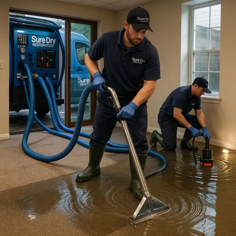 Water Extraction and Removal process in Vancleave, MS